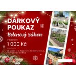 Vánoční dárkové poukazy - betonové záhony