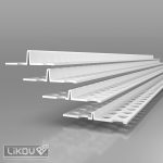 PVC lišty pro vnitřní a venkovní omítky - rychloomítníky