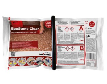 Foto - TOPSTONE EpoStone Clear dvousložkové pojivo do interiéru 1,25 kg
