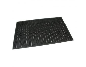 Foto - Gumová vstupní čistící děrovaná rohož Waves - 150 x 90 x 1,2 cm