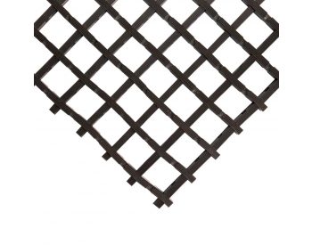 Foto - Černá olejivzdorná protiskluzová průmyslová univerzální rohož - 500 x 60 x 1,2 cm