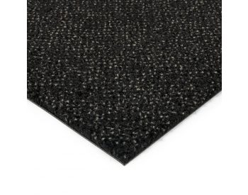 Foto - Černá kobercová vnitřní čistící zóna Cleopatra Extra - 100 x 100 x 1 cm