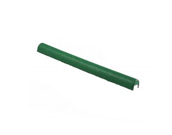Foto - Zelený gumový kryt obrubníku - délka 100 cm, šířka 10 cm a výška 10 cm