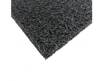 Foto - Antivibrační elastická tlumící rohož (deska) z drásaniny F570 - délka 200 cm, šířka 100 cm a výška 1 cm