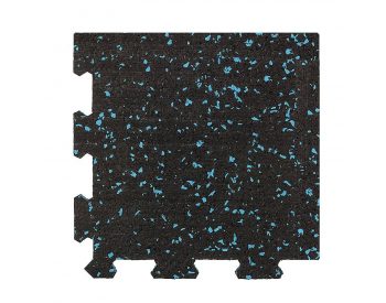 Foto - Různobarevná pryžová (10% EPDM STANDARD) modulární deska (roh) SF1100 - délka 95,6 cm, šířka 95,6 cm a výška 0,8 cm