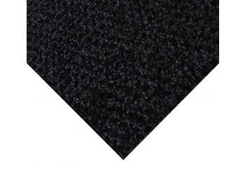 Foto - Černá kobercová vnitřní čistící zóna Alanis - 100 x 100 x 0,75 cm