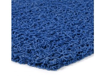 Foto - Modrá vinylová protiskluzová rohož Spaghetti, FLOMAT - 1200 x 120 x 1,2 cm