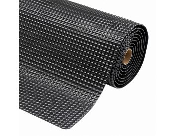 Foto - Černá protiúnavová průmyslová laminovaná rohož Sky Trax - 150 x 91 x 1,9 cm