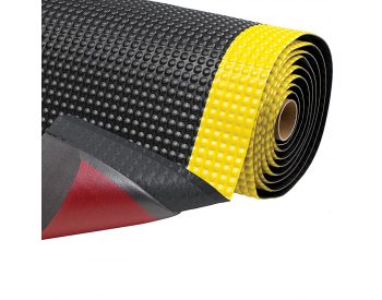 Foto - Černo-žlutá protiúnavová průmyslová laminovaná rohož Sky Trax - 91 x 60 x 1,9 cm
