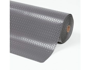 Foto - Šedá protiúnavová průmyslová laminovaná rohož Cushion Trax - 91 x 60 x 1,4 cm