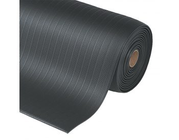 Foto - Černá protiúnavová průmyslová rohož Airug, Plus - 150 x 91 x 0,94 cm