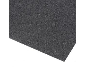 Foto - Černá průmyslová protiskluzová olejivzdorná rohož Grit Trax - 1830 x 90 x 0,21 cm