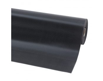 Foto - Černá průmyslová olejivzdorná rohož Rib ‘n’ Roll RS - 1000 x 100 x 0,3 cm