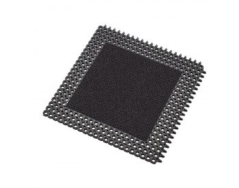 Foto - Černá gumová vstupní čistící modulární rohož Master Flex, C12 - 50 x 50 x 1,2 cm