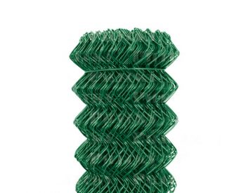 Foto - Čtyřhranné pletivo IDEAL PVC KOMPAKT 100cm/55X55/15m - 1,65/2,5mm, zelené