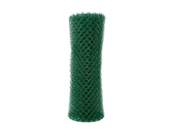Foto - Čtyřhranné pletivo IDEAL PVC ZAPLETENÉ 100/55x55/25m -1,65/2,5mm, zelené