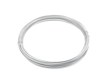 Foto - Vázací drát Zn + PVC 1,4/2,0 - 50m, bílý