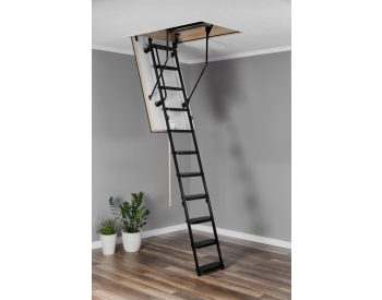 Foto - Půdní schody OMAN SOLID EI60 120X70 H280 FSC protipožární TSS20303