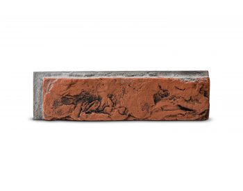 Foto - Cihlový obklad se spárou MIRAMAR 1 červená retro 255/70/25mm beton bal. 0,43m2