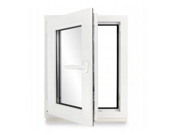 Foto - Plastové okno otevíratelné OS1 - 40x60 cm, pravé, bílá