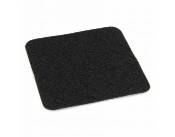Foto - Černá korundová protiskluzová páska (dlaždice) FLOMA Extra Super - 14 x 14 cm a tloušťka 1 mm