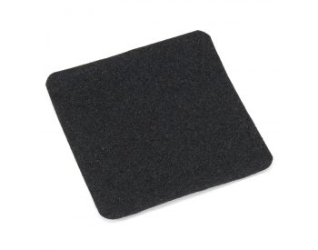 Foto - Černá korundová protiskluzová páska (dlaždice) FLOMA Extra Super - 24 x 24 cm a tloušťka 1 mm