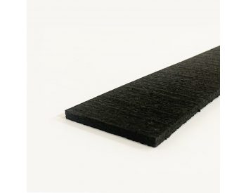 Foto - Černá gumová soklová podlahová lišta FLOMA FitFlo SF1050 - 200 x 7 cm a tloušťka 0,8 cm