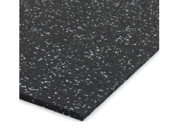Foto - Černo-šedá podlahová guma (deska) FLOMA FitFlo SF1050 - 200 x 100 x 0,8 cm