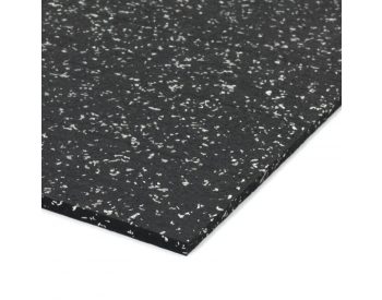 Foto - Černo-bílá podlahová guma (deska) FLOMA FitFlo SF1050 - 200 x 100 x 1 cm