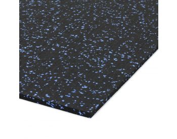 Foto - Černo-modrá podlahová guma (deska) FLOMA FitFlo SF1050 - 200 x 100 x 1,6 cm