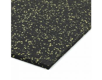 Foto - Černo-žlutá podlahová guma (deska) FLOMA IceFlo SF1100 - 200 x 100 x 0,8 cm