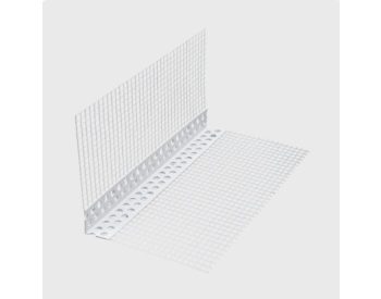 Foto - Kombli lišta rohová (PVC) s tkaninou 10 cm x 2,5 m