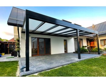 Foto - Hliníková pergola 6,5 × 3,5 m