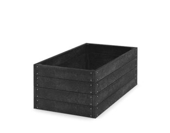 Foto - TRANSFORM Vyvýšený záhon 120×66×53 cm, černá