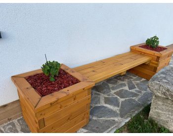 Foto - Květinová lavička