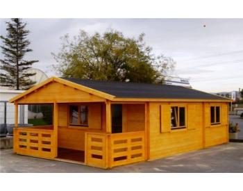 Foto - Dřevěná chata BRK 1 - 5,1 x 9,2 m