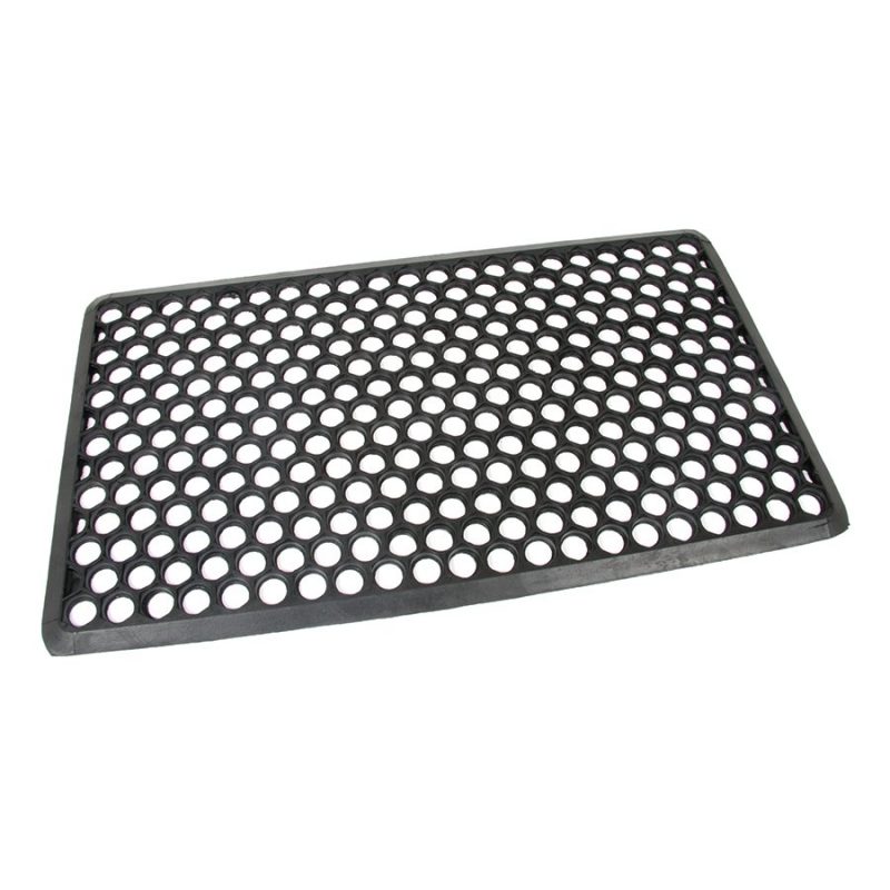 Gumová vstupní rohož Hexagon - 70 x 40 x 1,2 cm (cena za 1 ks)