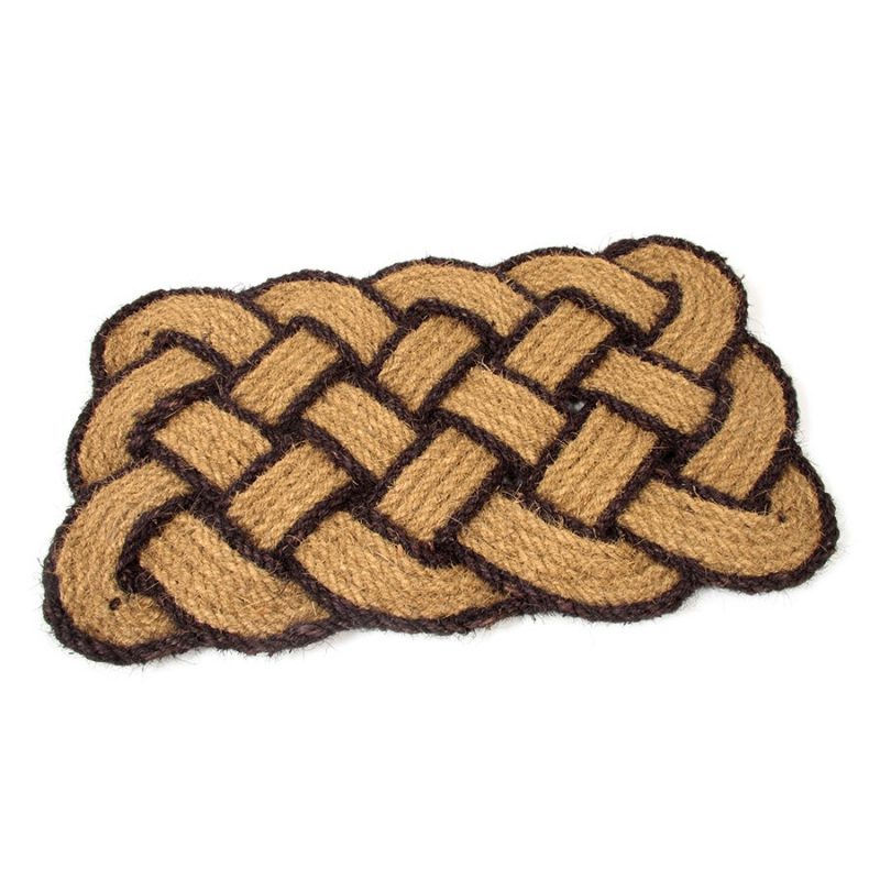 Kokosová vstupní rohož Jumbo Rectangle Brown - 75 x 45 x 3,5 cm (cena za 1 ks)