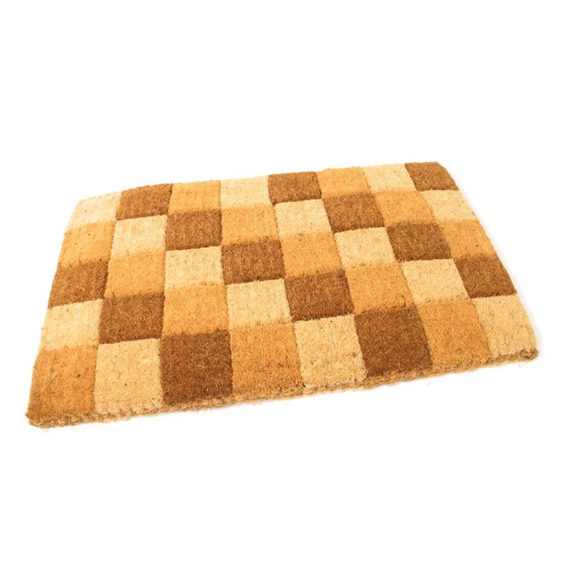 Kokosová vstupní rohož Squares - 75 x 45 x 4,7 cm (cena za 1 ks)