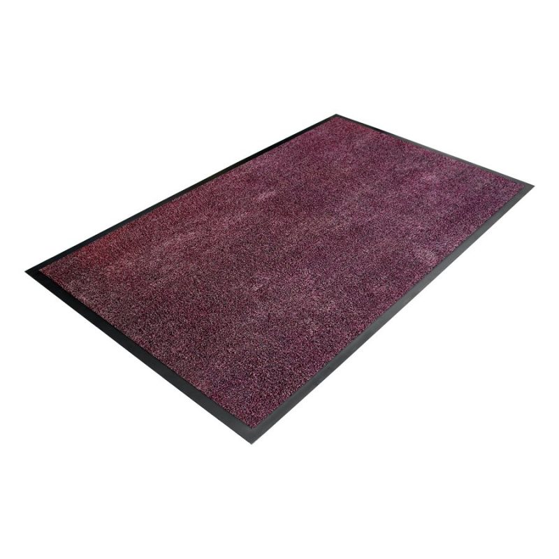 Fialová textilní čistící vnitřní vstupní rohož - 90 x 60 x 0,8 cm (cena za 1 ks)