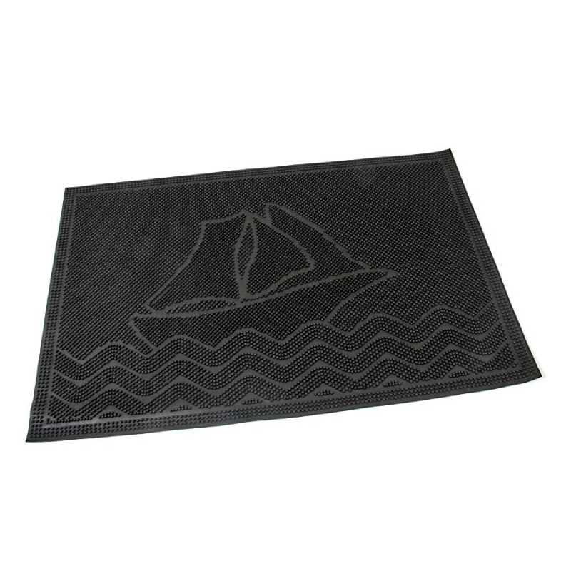 Gumová vstupní kartáčová rohož Ship - 60 x 40 x 0,6 cm (cena za 1 ks)