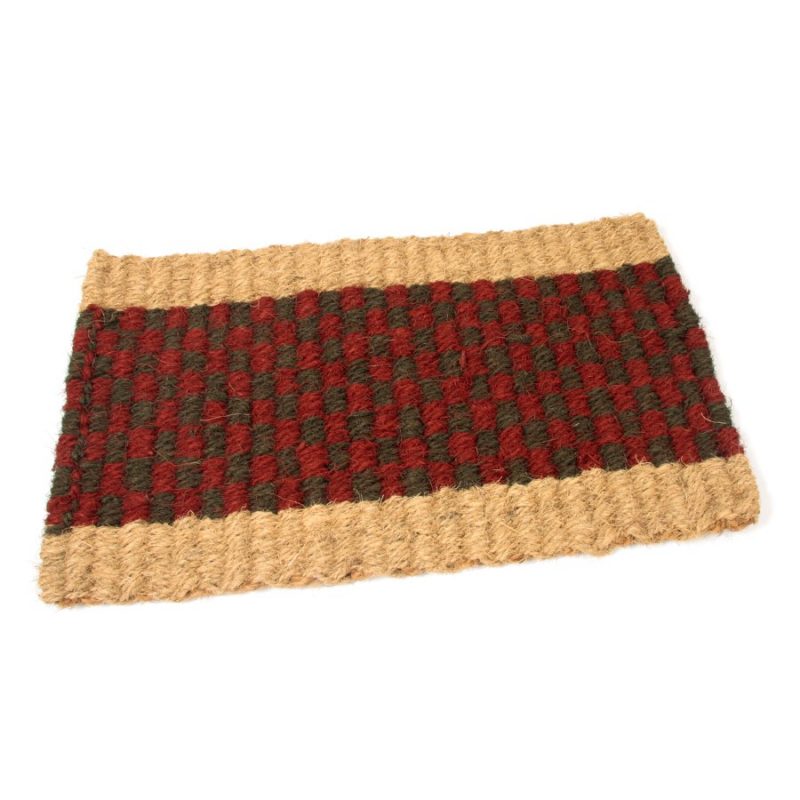 Kokosová vstupní rohož Colored Stripe - 60 x 35 x 2,5 cm (cena za 1 ks)