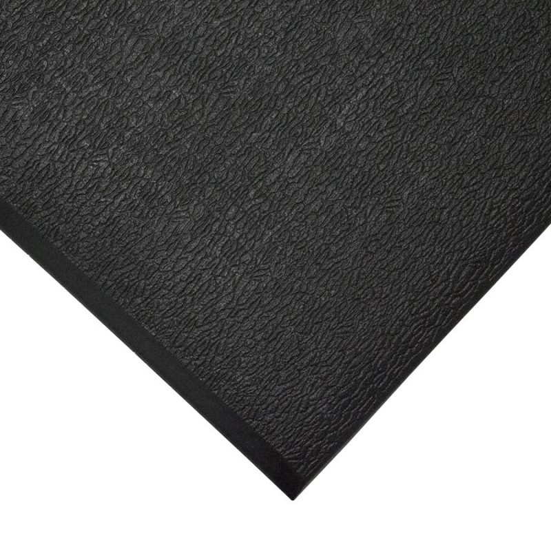 Černá gumová protiskluzová protiúnavová průmyslová rohož - 90 x 60 x 0,9 cm (cena za 1 ks)
