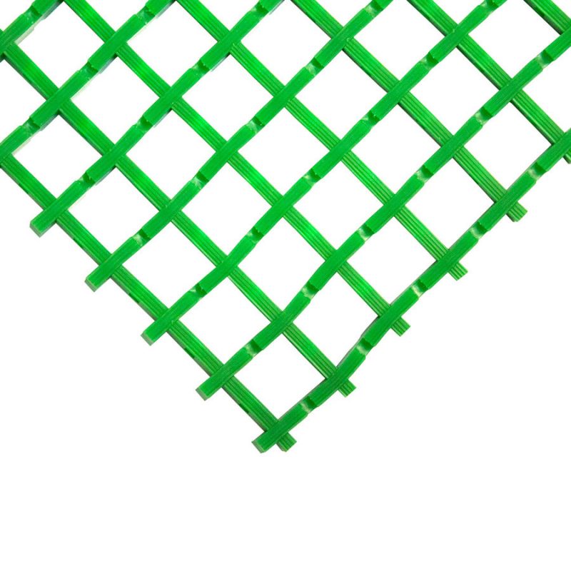 Zelená olejivzdorná průmyslová univerzální rohož - 10 m x 60 cm x 1,2 cm (cena za 1 ks)