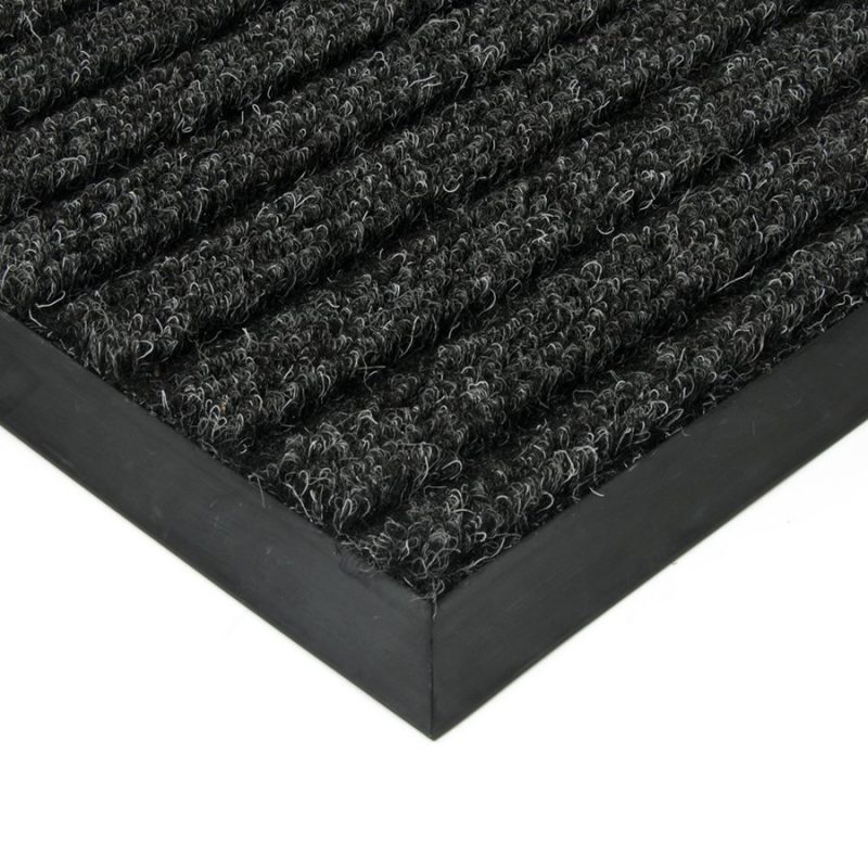 Černá textilní zátěžová čistící rohož Shakira - 50 x 80 x 1,6 cm (cena za 1 ks)