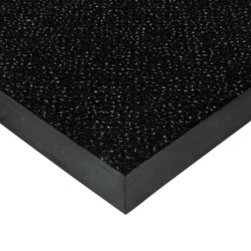 Černá textilní čistící vnitřní vstupní rohož Cleopatra Extra - 50 x 80 x 1 cm (cena za 1 ks)