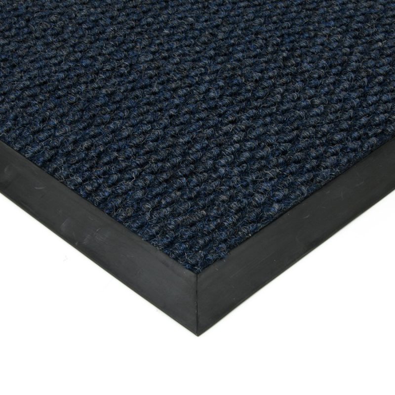 Modrá textilní zátěžová vstupní čistící rohož Fiona - 60 x 80 x 1,1 cm (cena za 1 ks)