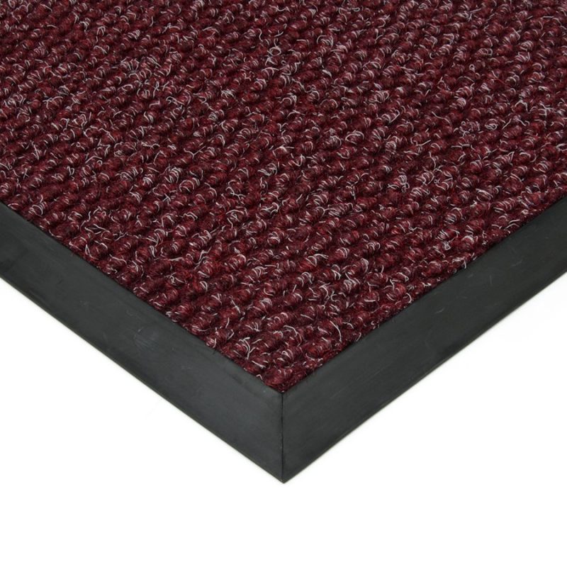 Červená textilní zátěžová vstupní čistící rohož Fiona - 70 x 100 x 1,1 cm (cena za 1 ks)