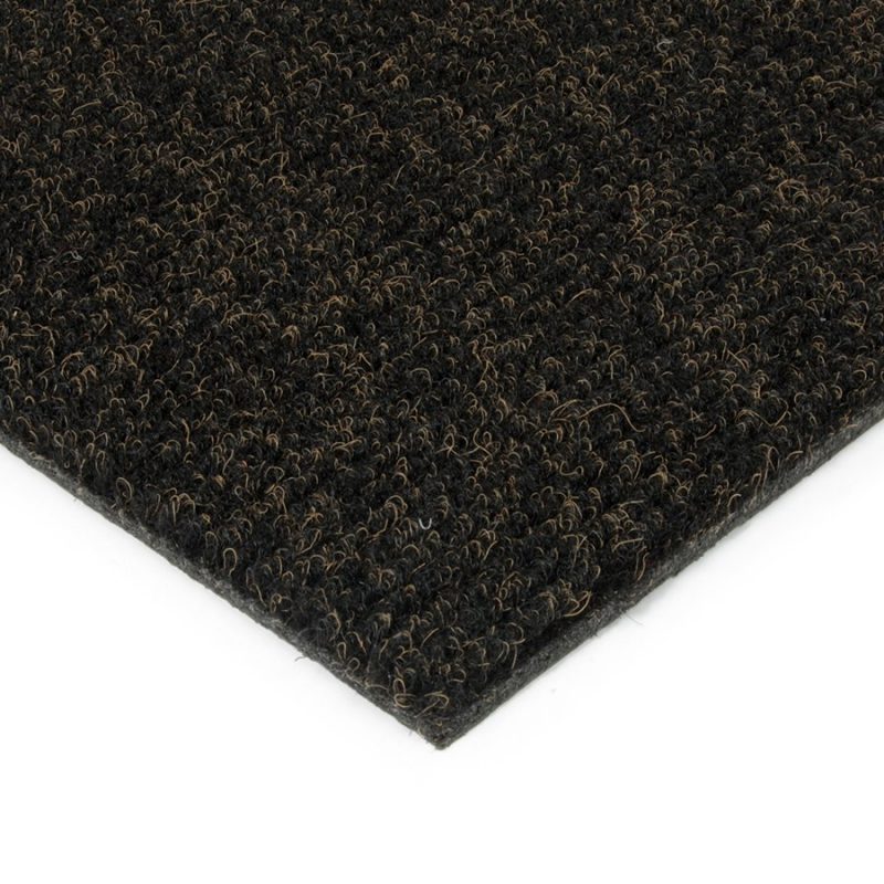 Černá kobercová vnitřní čistící zóna Catrine - 200 x 200 x 1,35 cm (cena za 1 ks)