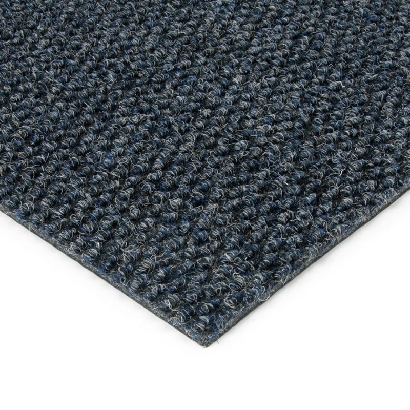 Modrá kobercová zátěžová vnitřní čistící zóna Fiona - 200 x 200 x 1,1 cm (cena za 1 ks)